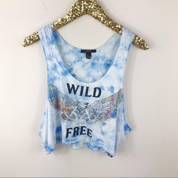 Forever 21 Tops - Forever 21 crop top size small